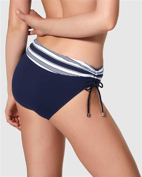 Braga Bikini Costado M S Alto Y Pierna M S Baja Marinera Bikini Bikini