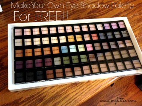 Make Your Own Eye Shadow Palette for FREE! - MyLitter - One Deal At A Time