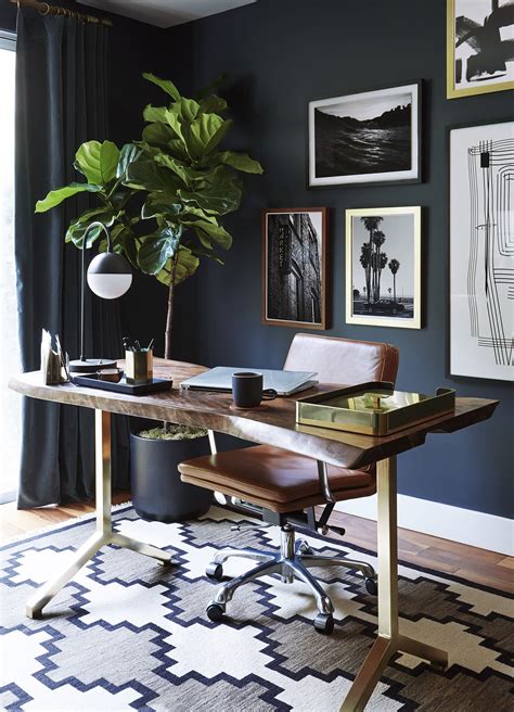 Masculine Office Decorating Ideas | Shelly Lighting