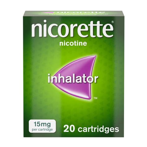 Buy Nicorette Inhalator 15mg 20 Pack Chemist Direct