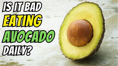 What Happens To Your Body If You Eat An Avocado Every Day Youtube