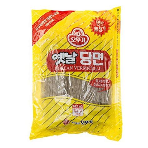 Ottogi Korean Vermicelli Dang Myun Glass Noodles 22 Lbs1 Kg Stir