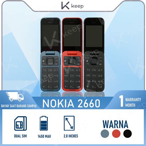 Jual Hp Jadul Nokia Flip Phone G Dual Sim Garansi Hp Jadul Nokia