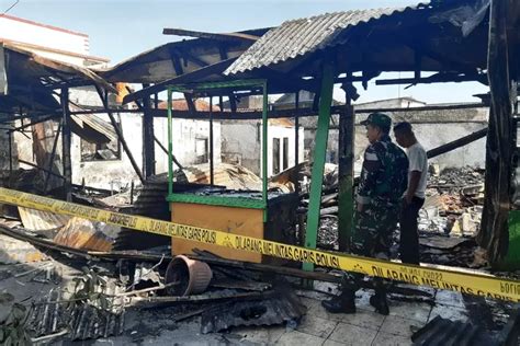 Kebakaran Rumah Makan Sate Di Puncak Kerugian Ditaksir Ratusan Juta