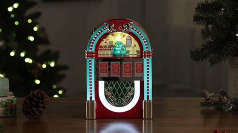 105 Vintage Christmas Jukebox Red Youtube