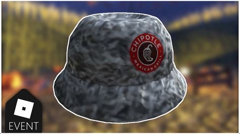 Event How To Get Chipotle Foil Bucket Hat In Roblox Chipotle Boorito