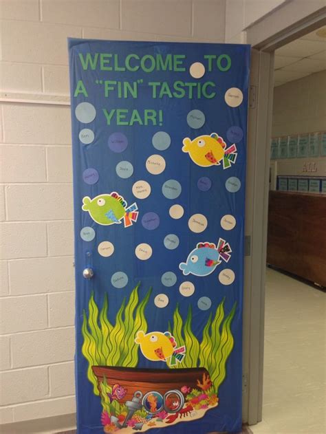 Pin By Jerrica Harris On Beach Theme Classroom Door Decorations