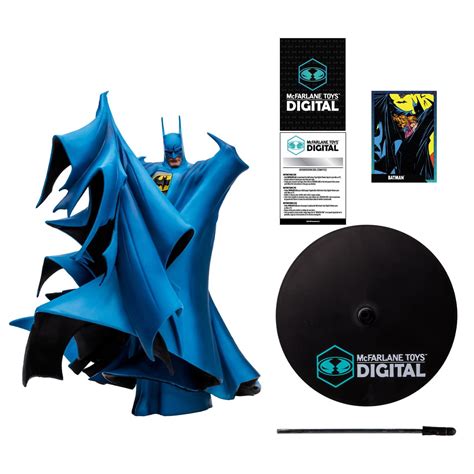 Batman Suits Up in Blue with McFarlane Toys Latest DC Comics Statue