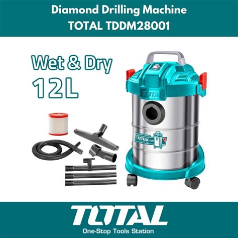 Jual Mesin Penyedot Debu Wet And Dry Vacuum Cleaner 12l Total Tvc14122