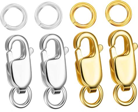 Amazon Yizzvb Pcs Lobster Clasps And Open Jump Rings Set