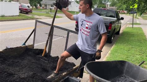 How To Install Mulch Like A Pro With Landscape Transformation Youtube