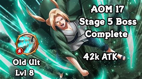 NxB NV AOM No 17 Stage 5 Boss Battle Complete Trick Tsunade War Old