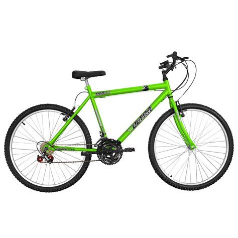 Bicicleta Aro 26 Ultra Bikes 18 Marchas Freios V Brake Quadro 20