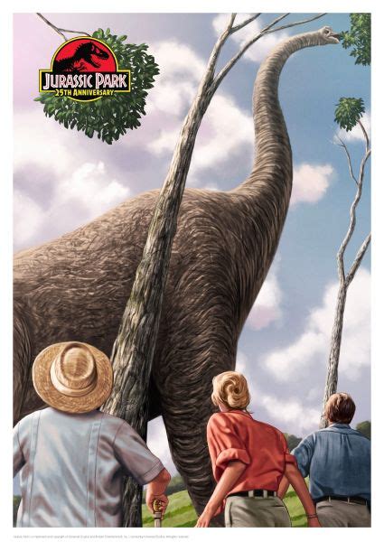 Buy Your Jurassic Park Brachiosaurus Art Print Free Shipping Merchoid