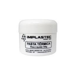 Pasta Térmica Implastec 100g