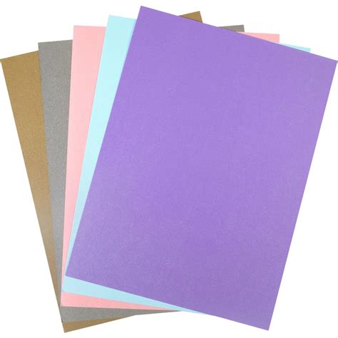 Pearl Board A4 Assorted Colours 25 Pack BIG W