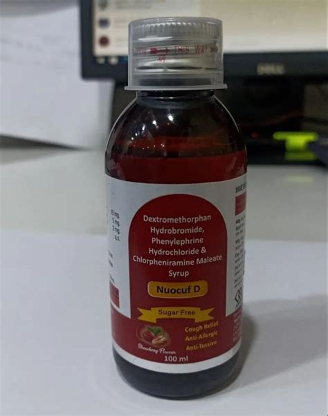 Dextromethorphan Hbr 10 Phenylephrine Hcl 5 Chlorpheniramine Maleate