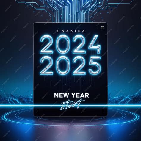 Countdown to 2025 Loading year from 2024 to 2025 New year start