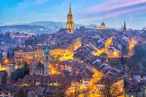 Bern city skyline, cityscape in Switzerland 8354313 Stock Photo at Vecteezy