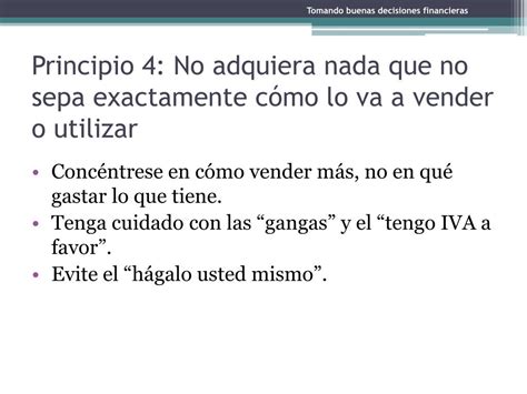 Ppt Tomando Buenas Decisiones Financieras Powerpoint Presentation