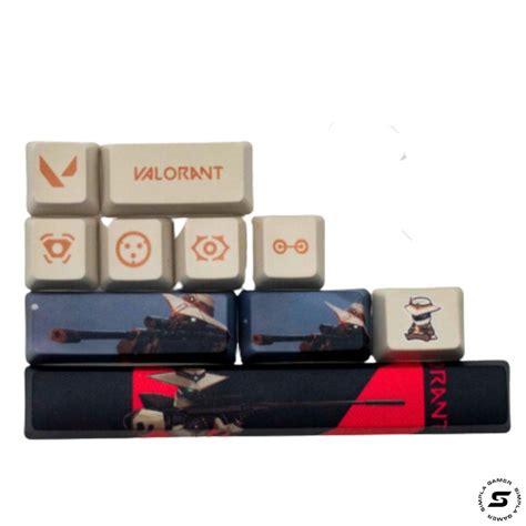 Comprar Keycaps Valorant Kit Pe As Todos Personagens Para Teclados