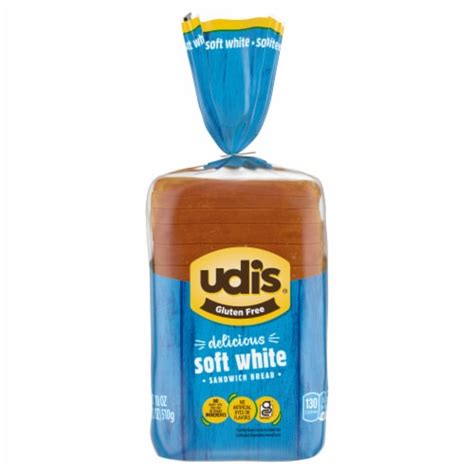 Udis Gluten Free Delicious Soft White Sandwich Bread 18 Oz Smiths