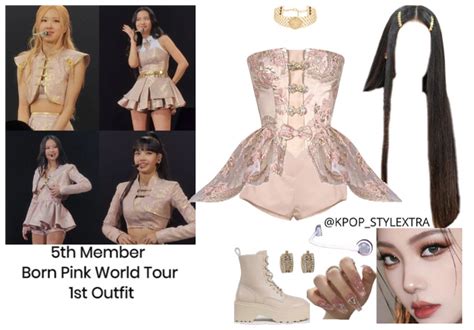 Th Member Of Blackpink Born Pink World Tour Outfit Shoplook