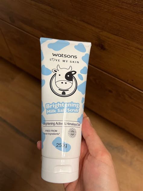 Watsons Brightening Milk Salt Scrub Beauty And Personal Care Bath