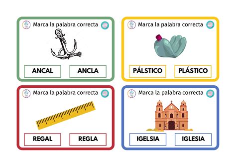 48 Tarjetas para trabajar dífonos con L afianzar vocabulario