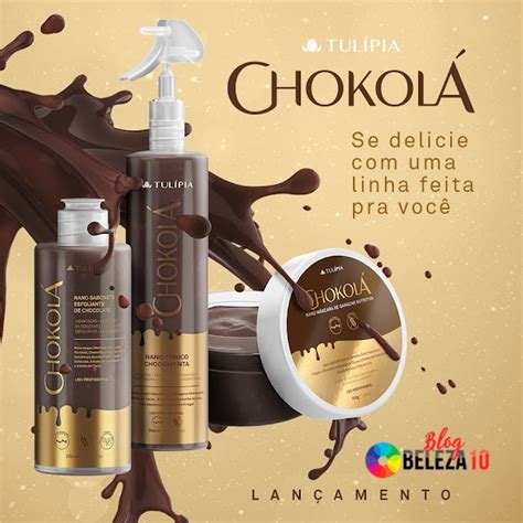 Blog Beleza 10 Lançamento Linha Chokolá Tulipia