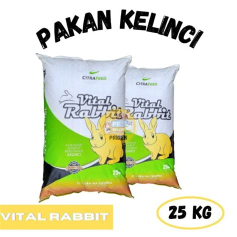 Jual Pakan Makanan Penggemuk Kelinci Marmut Hamster Bergizi Tinggi Merk