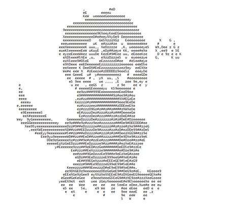 Smile.Dog Ascii Art by myinsanebestfriend on DeviantArt