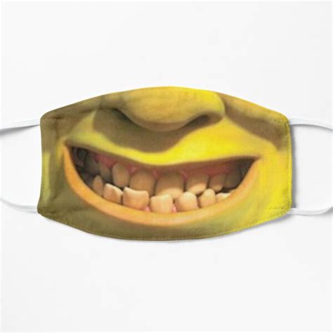 "Shrek Face Mask" Mask by CassieG00 | Redbubble