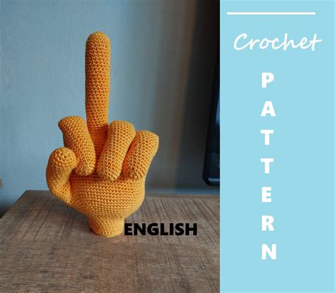 CROCHET PATTERN Hand PDF File Amigurumi Ornament - Etsy