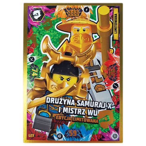 Karta Lego Ninjago S Le Samuraj X I Mistrz Wu