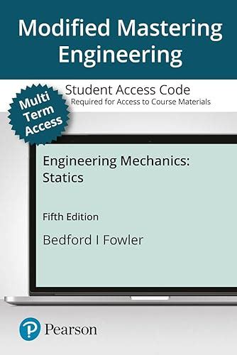 Engineering Mechanics Statics Modified Mastering Engineering With