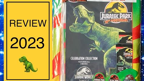 Panini Jurassic Park 30th Anniversary Trading Cards Reviewed Youtube