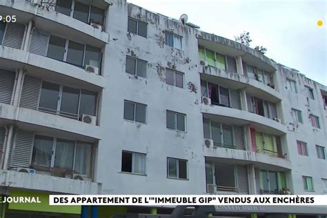 Six appartements de limmeuble GIP vendus aux enchères