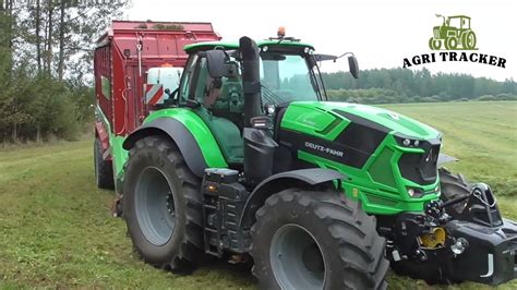 Green Grass Pro Team Deutz Fahr New Holland Silage Youtube