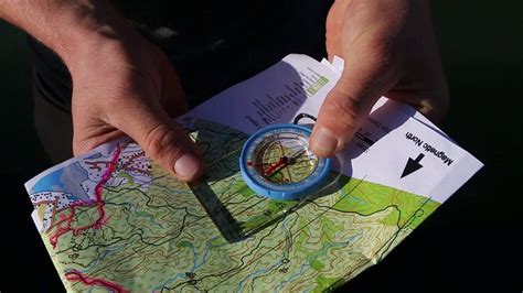 Basic Map And Compass Reading Youtube