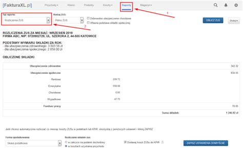 Rozliczenia Z Zus Obliczanie Sk Adki