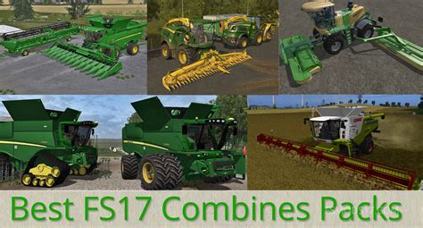 Best Combines Mods Pack 2017 Collection Combines Farming Simulator