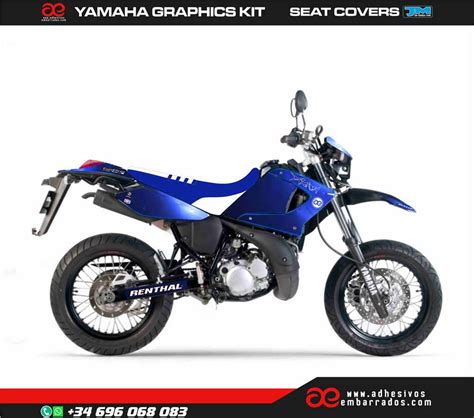 KIT DÉCO YAMAHA DT125 nigth Adhesivosembarrados