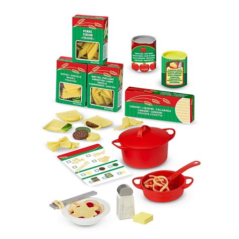 Set De Juego Vamos A Hacer Pasta Melissa Doug Bandai Piezas Walmart