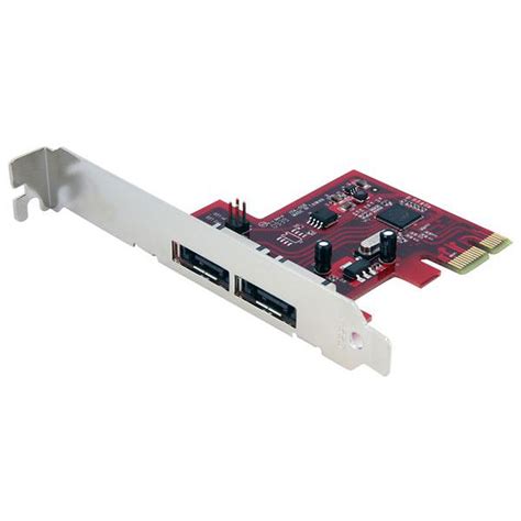 Startech Carte Contr Leur Ports Sata Gbps Pci Express Esata