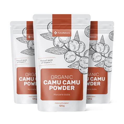 3x Camu Camu En Poudre BIO Ensemble 375 G FutuNatura Fr