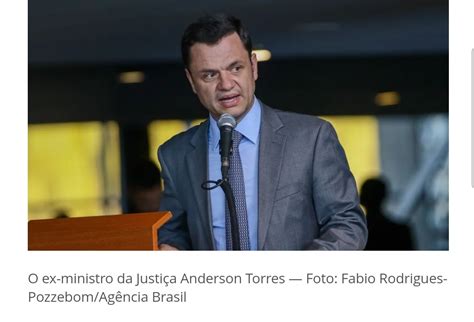 PF Encontra Na Casa De Anderson Torres Minuta De Decreto Para Instaurar