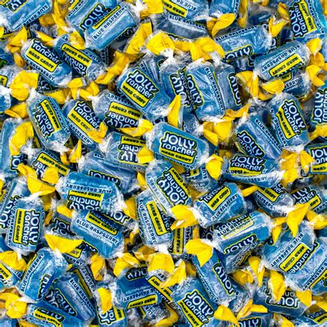 Jolly Rancher Blue Raspberry Hard Candy 1 Lb Bulk Individually