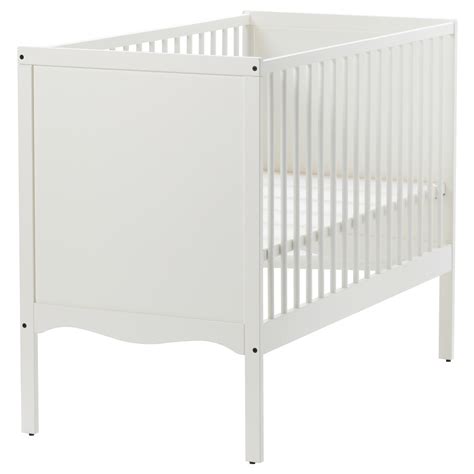 Кроватка детская, белый СОЛГУЛЬ (603.624.18) купить в ИКЕА (IKEA) с ...