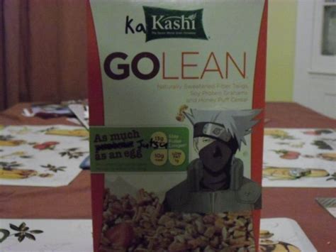 Kakashi Cereal Go Lean Well Said Kakashi Kakashi Kakashi Hatake Puns